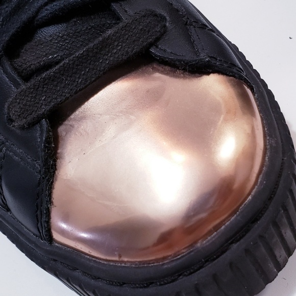 Puma Basket Platform Metallic Shoes - Picture 8 of 8